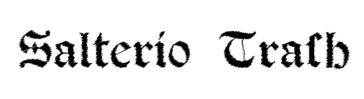 Salterio Trash  Descarca Fonturi Gratis