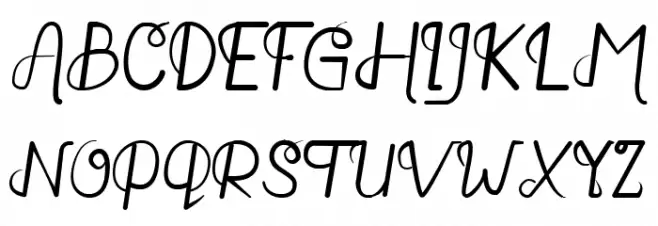 Salthink Schriftart Groß