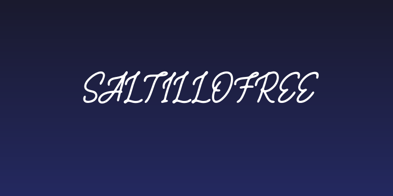 SaltilloFREE Social Header
