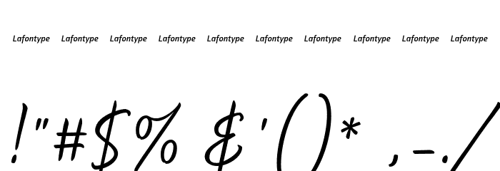 Saltines Font OTHER CHARS