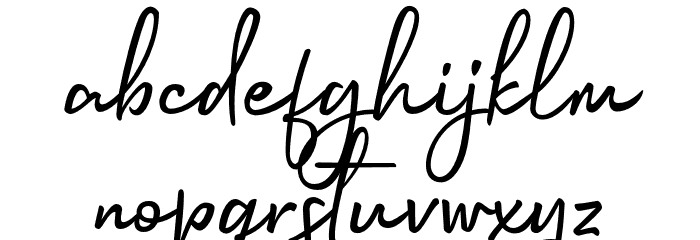 Saltines Font LOWERCASE