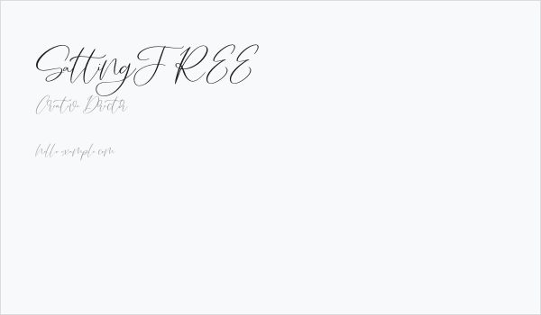 SaltingFREE Business Card