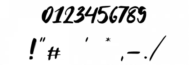 Saltino Font OTHER CHARS