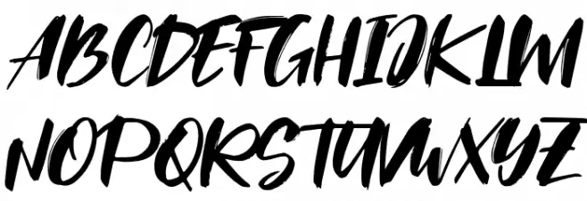 Saltino Schriftart Groß