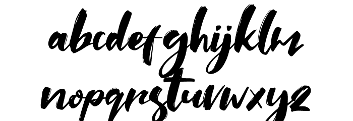 Saltino Font LOWERCASE