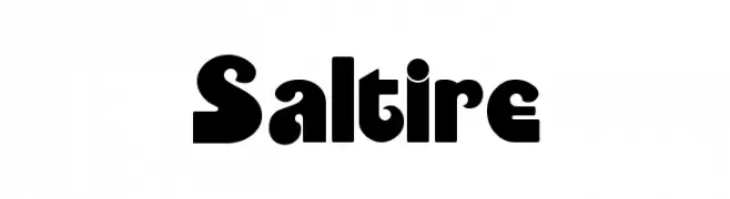 Saltire  font caratteri gratis