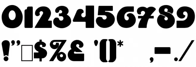 Saltire Font OTHER CHARS