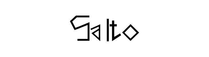 Salto  Free Fonts Download