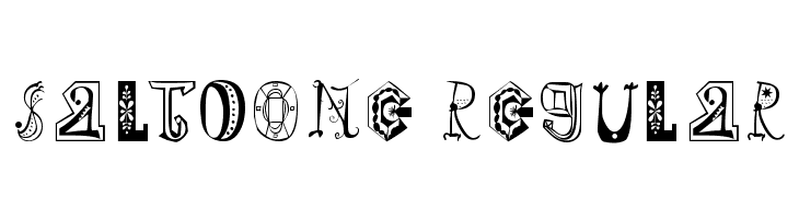 SaltoOne Regular  font caratteri gratis