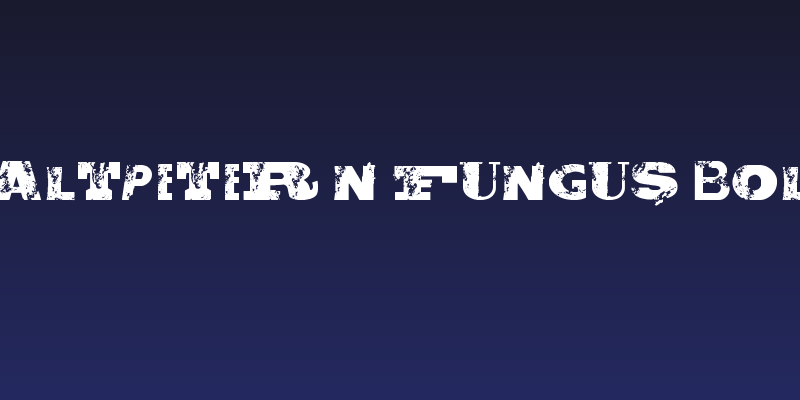 Saltpeter N Fungus Bold Social Header