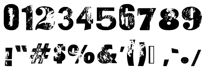 Saltpeter N Fungus Font OTHER CHARS