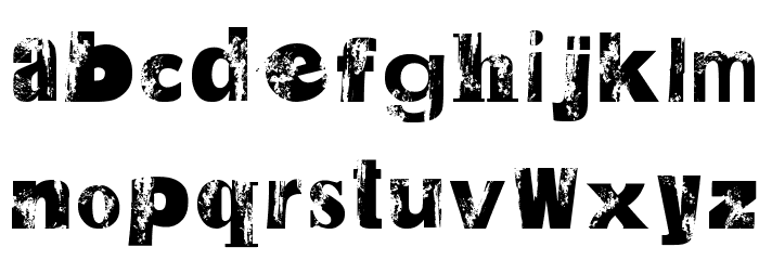 Saltpeter N Fungus Font LOWERCASE