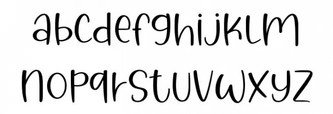 Salty Cracker خط أحرف صغيرة