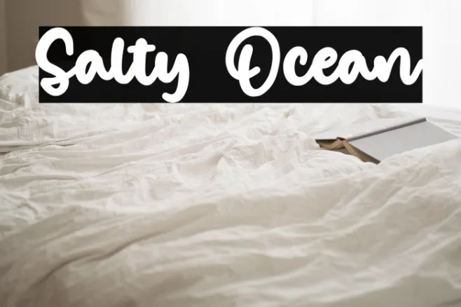 Salty Ocean Example 1