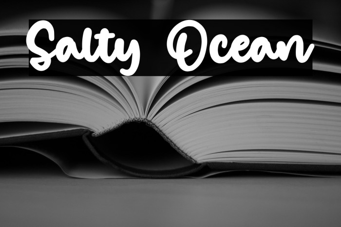 Salty Ocean Example 3