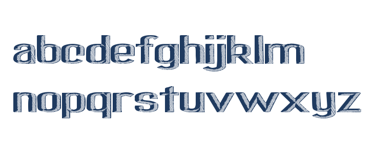 SaltyBeach Lowercase