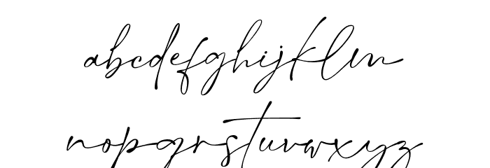 SaltyFeathersDEMO-Regular Font LOWERCASE