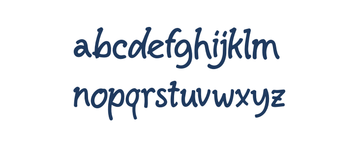 SaltyUnicornDEMO-Regular Lowercase