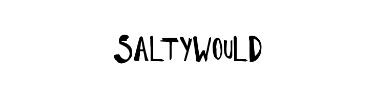 SaltyWould  免费字体下载