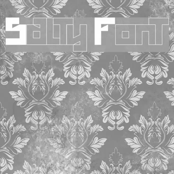 Salty Font examples