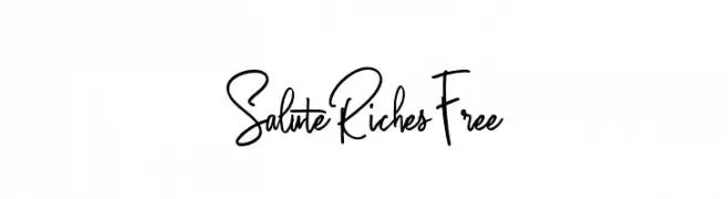SaluteRichesFree  Fuentes Gratis Descargar