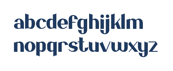 Salvador PERSONAL USE ONLY! Lowercase