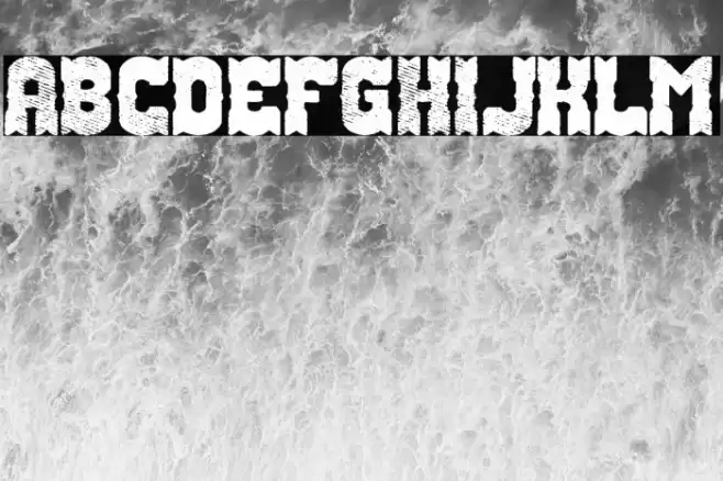 Salvaje Oeste Font examples