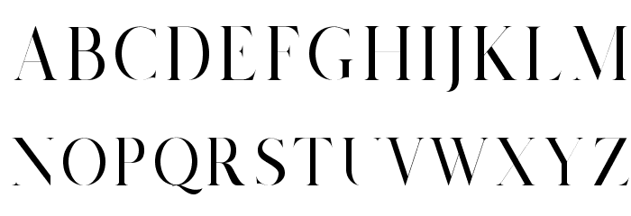 Salvalyn Font LOWERCASE