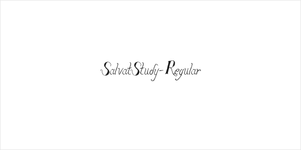 SalvatStudy-Regular Logo