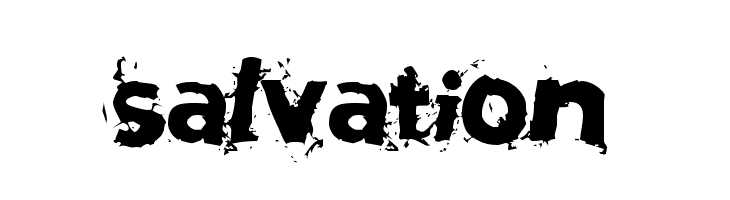 Salvation  Frei Schriftart Herunterladen