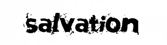 Salvation  Frei Schriftart Herunterladen
