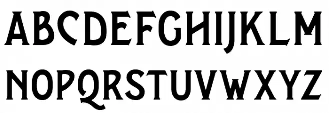 SalveationSerif خط أحرف كبيرة