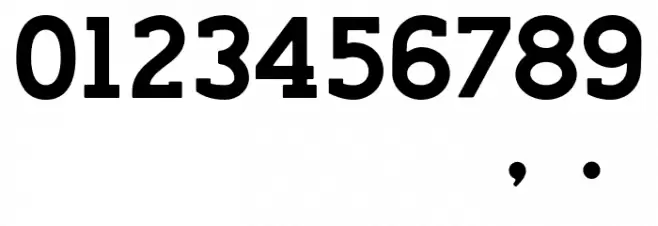 SalveationSlab Font OTHER CHARS