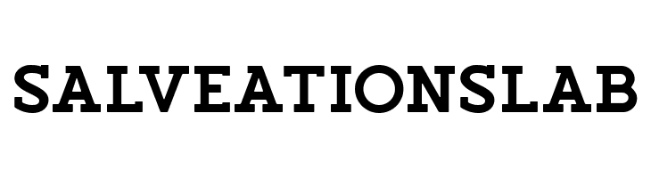 SalveationSlab  免费字体下载