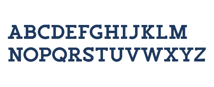 SalveationSlab Lowercase