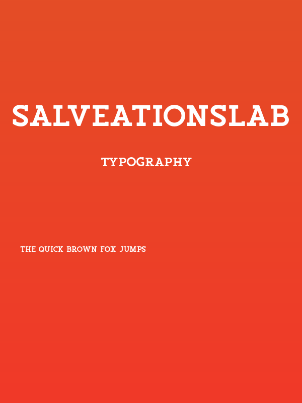SalveationSlab Poster
