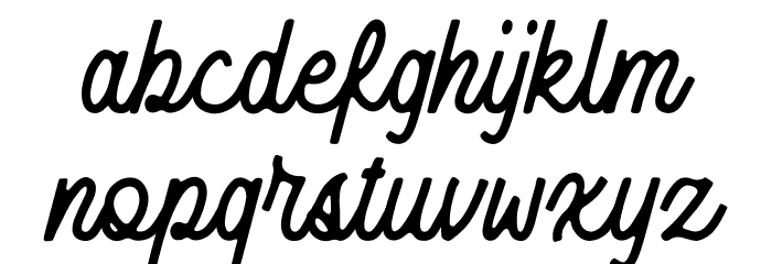 Salveation Font LOWERCASE