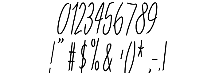 Salvinia Font OTHER CHARS