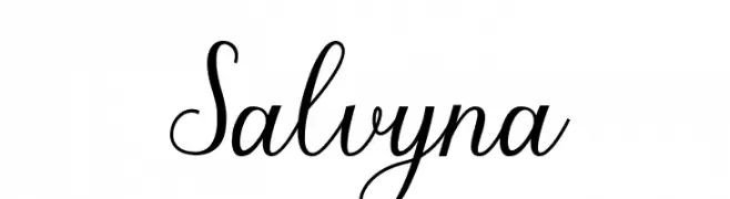 Salvyna  font caratteri gratis
