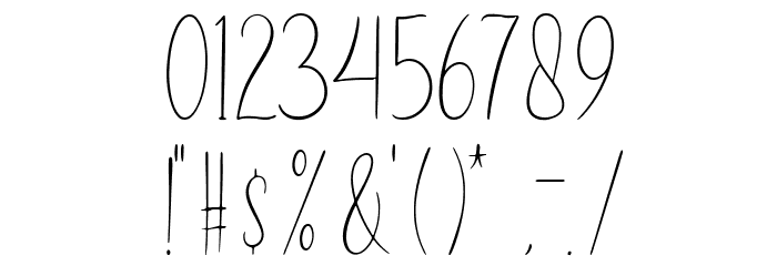 Salways Font OTHER CHARS
