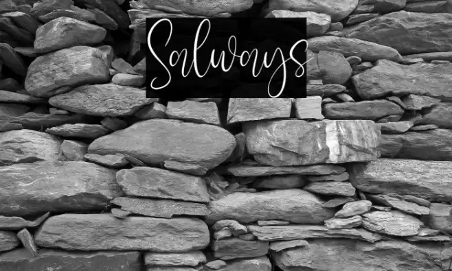 Salways फ़ॉन्ट examples