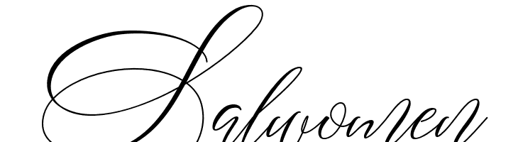 Salwomen  免费字体下载
