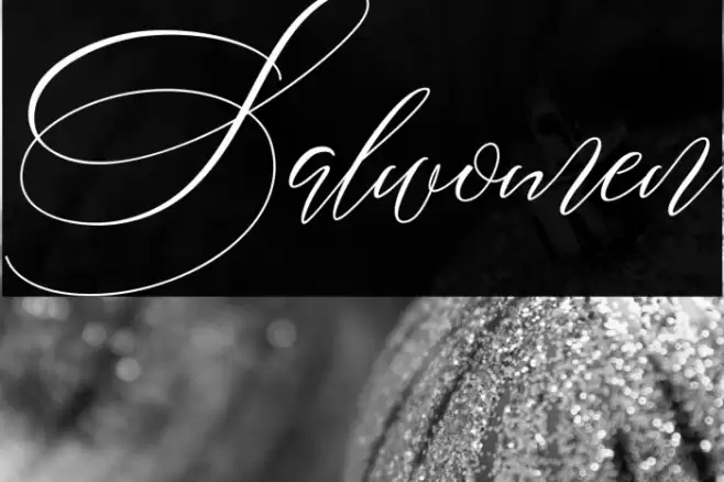 Salwomen Font examples