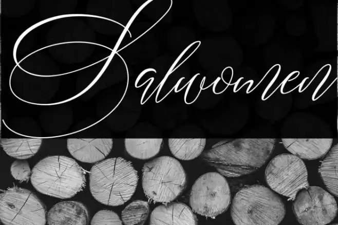 Salwomen Font examples