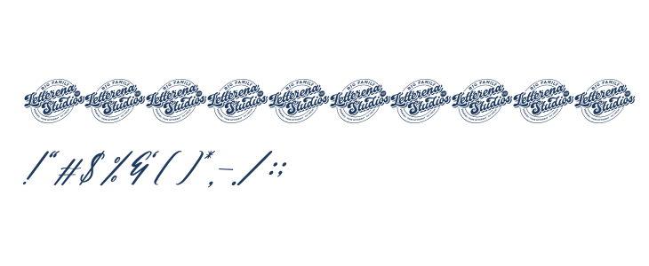 Salyatori Quinbella DEMO VERSIO Italic Other Characters