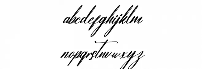 Salyatori Quinbella DEMO VERSIO Italic Caratteri MINUSCOLO