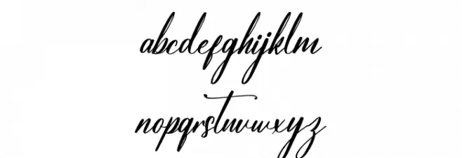 Salyatori Quinbella DEMO VERSIO Caratteri MINUSCOLO