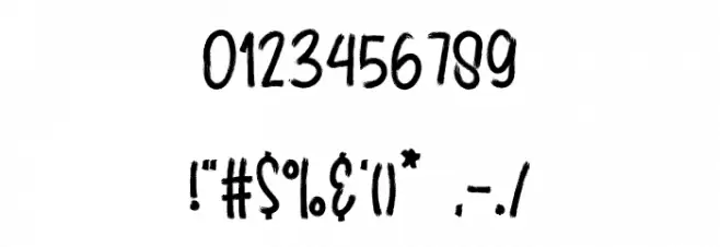 Salyka Font OTHER CHARS