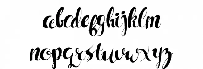 Sam Black خط أحرف صغيرة