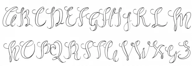 Sam Demo White Font OTHER CHARS